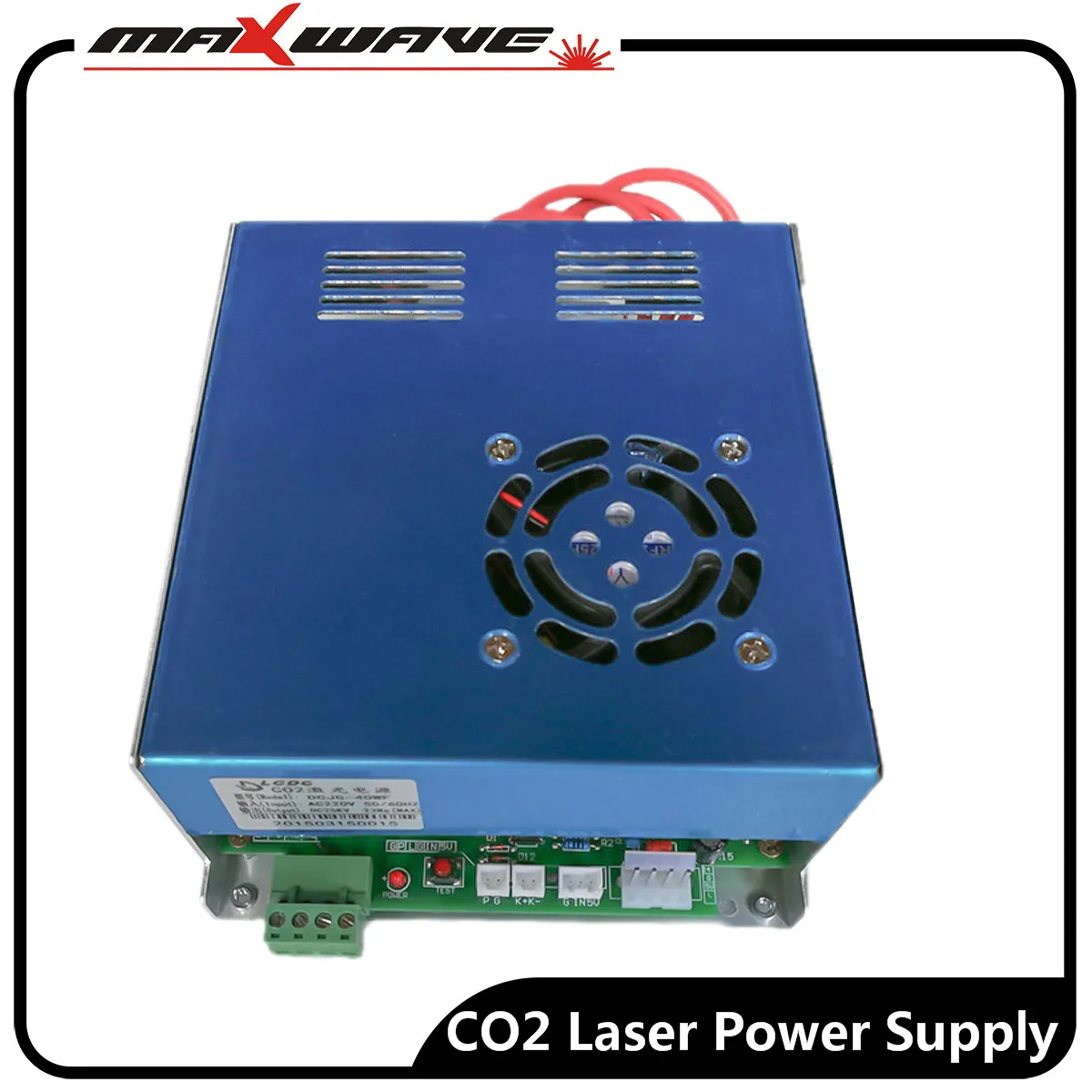 Maxwave 40 Вт~ 150 Вт CO2 лазерный источник питания MYJG 40WT 110 В/220 В для CO2 лазерной трубки гравировальный станок для резки