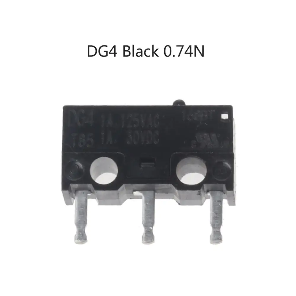 1 шт. оригинальный вишня Мышь микропереключатель DG2 T85 0.05A 30VDC DG4 1A 125VAC 1A30VDC серый 1.47N