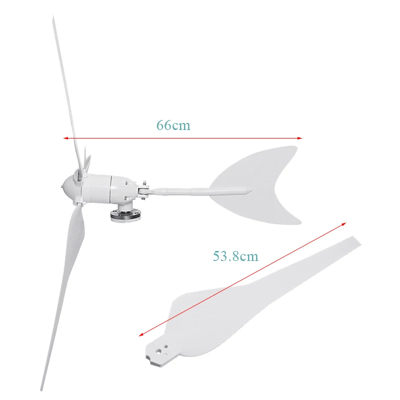 Ветряные турбины 300 Вт ветряной генератор AC12V/24 В ветряные турбины генератор с 3 лопастями из нейлонового волокна для дома солнечный уличный фонарь, лодка