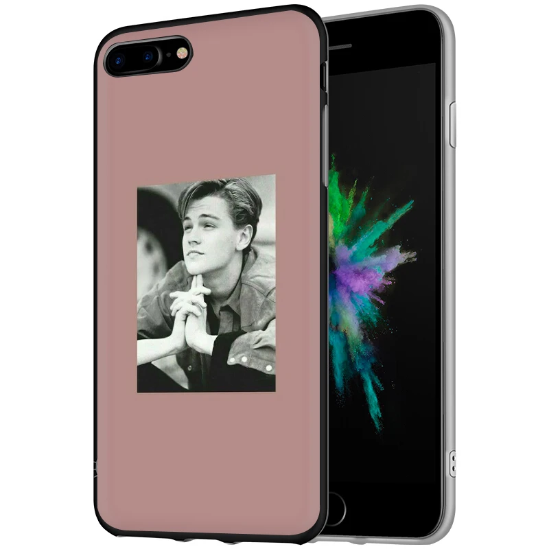 EWAU Leonardo Dicaprio силиконовый телефон чехол для iPhone 5 5S SE 6 6s 7 8 plus X XR XS 11 Pro Max