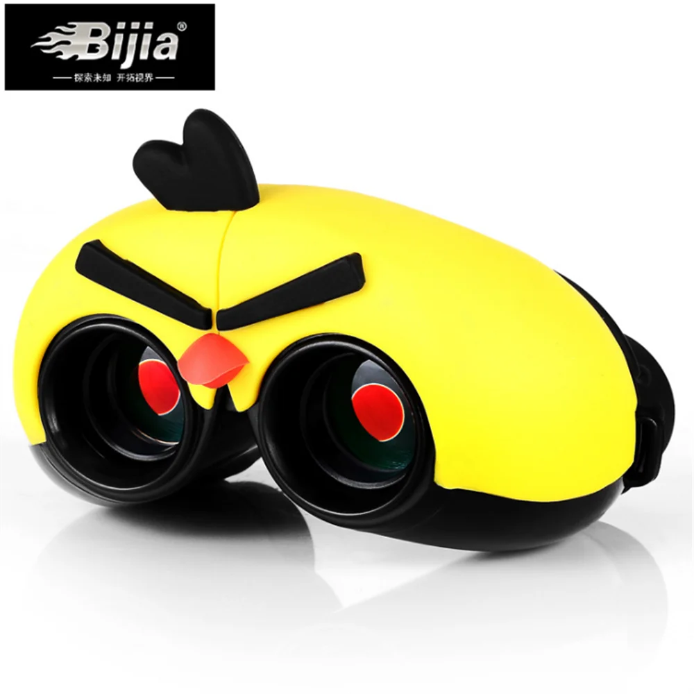 BIJIA детские бинокли высокой четкости HD ночного видения мультфильм Angry Birds детский игрушечный телескоп
