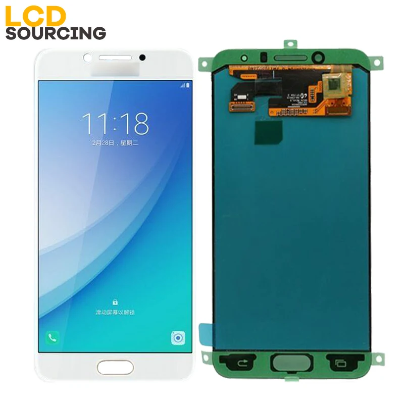 5," AMOLED lcd для samsung Galaxy C5 PRO C5010 lcd дисплей сенсорный экран дигитайзер в сборе для samsung C5 PRO дисплей Замена