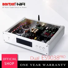 Hi-Fi Dual ES9038 pro DAC с тороидальными трансформаторами, поддержка Amanero USB DSD DOP/32 бит 384 K, поддержка Bluetooth 5,0