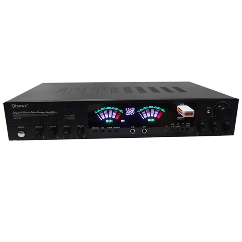 AV 333 600W + Встроенный Bluetooth аудио U диск карта машина высокой мощности караоке