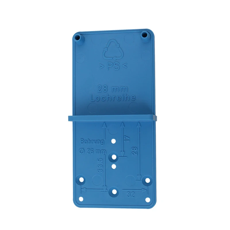 

Cabinet Door Drawer Hardware Installation Template Woodworking Ruler Hole Positioning Scriber Gauge WWO66