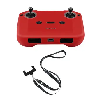 

Dust Cover Soft Silicone Remote Control Protective Case with Adjustable Lanyard Stand Bracket for D-JI Mavic Air 2 Drone