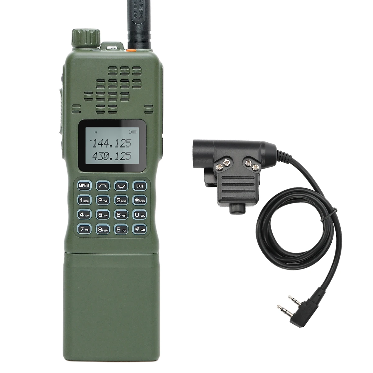 2 way radio Baofeng AR-152 15W Walkie Talkie Tactical Two way Radio with Noise Reduction Sound pickup Headset  Dual Band Radio AN /PRC-152 walkie talkie Walkie Talkie