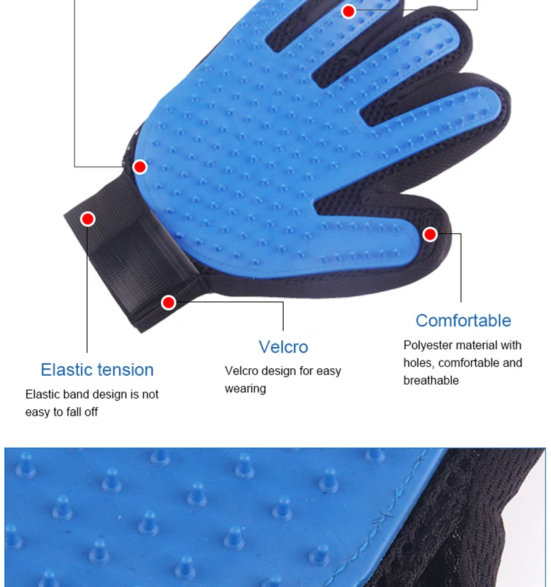 Pet Hair Glove Comb Pet Dog Cat Grooming Cleaning Glove Deshedding Hair remover Massage Brush Animal supplies Cat Accessoies Pet Hair Glove Comb Pet Dog Cat Grooming Cleaning Glove Deshedding Hair remover Massage Brush Animal supplies Cat Accessoies