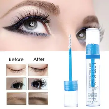 

Transparent Waterproof Makeup Eyelash Long Curling Mascara Eye Lashes Extension Fast Dry White Eyelashes Gel Mascara Lengthening