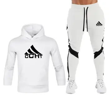 

CCHT logo 2020 men's two-piece fashion new men's casual sports models autumn and winter casual fashion men's sports casual