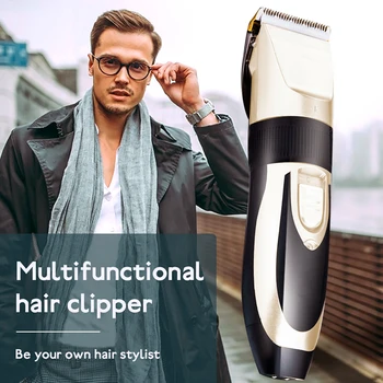 

Professional Hair Clippers Men's Basic Barber Set Cordless-Trimmer Shaver Cutter Waterproof Hair Trimmer Beard Trimer Clipper