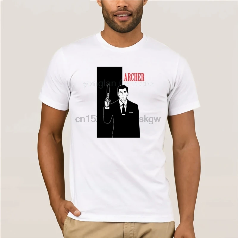 Модная мужская футболка в стиле ретро Тони Монтана Al Pacino en SCARFACE pel cula camiseta tama nuevas |