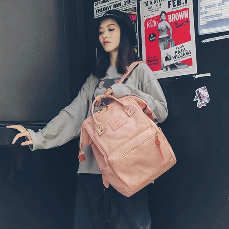 Vintage backpack women high quality leather backpack high capacity school bags for teenage girls women travel backpacks