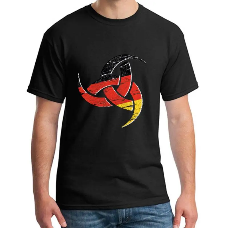 

Vintage Triple Horn Odin Distressed German t shirt s-13xl Comfortable stray kids summer homme t shirt tee