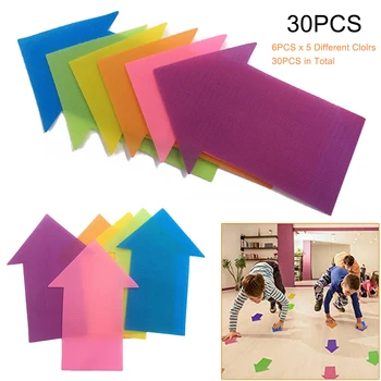 

30PCS Carpet Spot Marker For Teacher Early Educational Classroom Sit Spots Carpet Markers Toy Gift For Child Teaching Tool