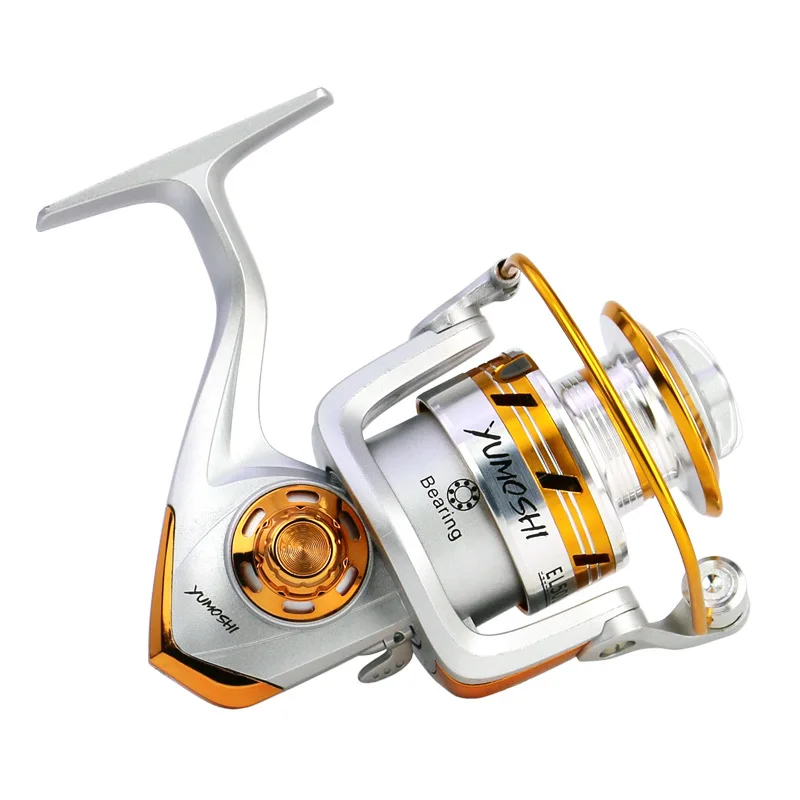 

2019 New Fishing coil Wooden handshake Spinning Fishing Reel Professional Metal Left/Right Hand Fishing Reel Wheels