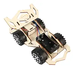 Креативные электрические деревянные гоночные технологии сборки автомобиля научный эксперимент ручной DIY игрушка