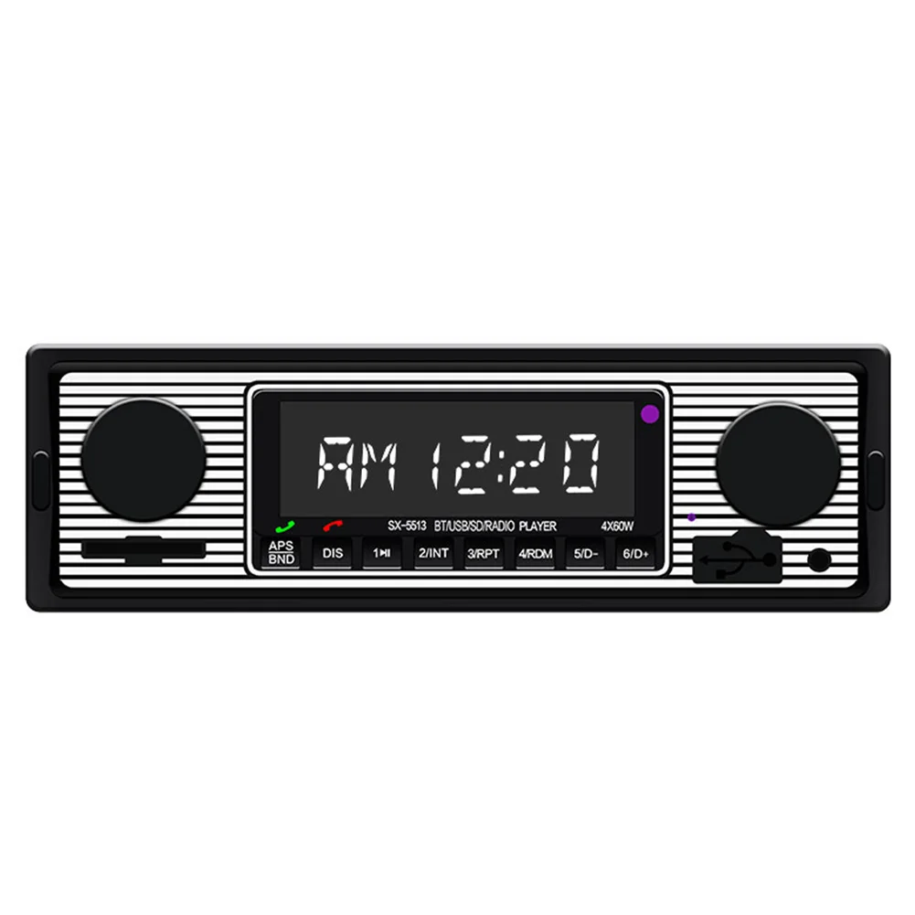 Аксессуары FM электронный умный игрок MP3 ЖК-дисплей Автомобильный Радио Ретро Поддержка карты легко работать Bluetooth Авто Электроника