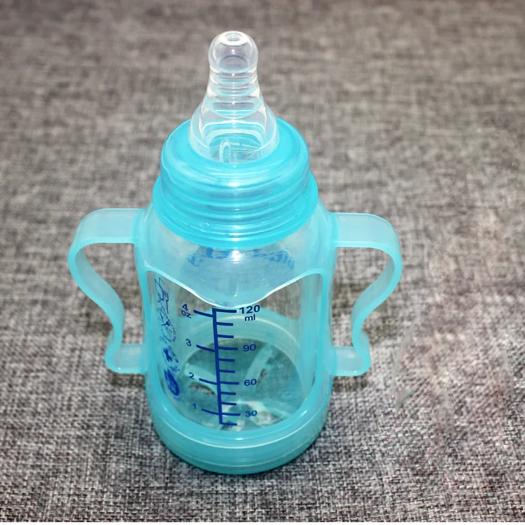 

Feeding Bottle Glass Feeding Bottles BABY'S Feeding Bottle Whole Set Feeding Bottle with Handle Pacifier Processing Customizable