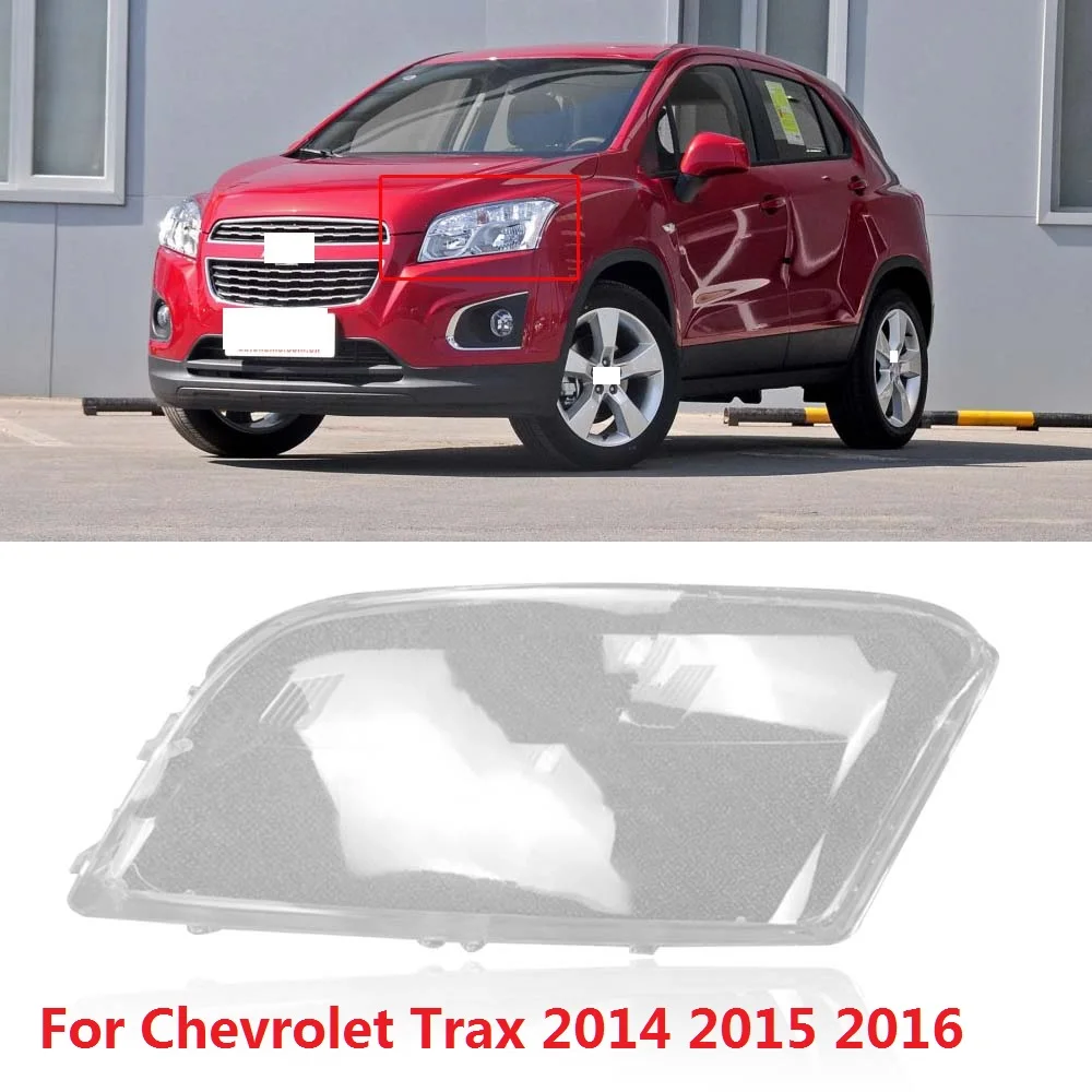 CAPQX 1PCS For Chevrolet Trax 2014-2016 Front Headlamp Headlight Lamp cover Lampshade Waterproof Bright head light Shade Shell | Автомобили