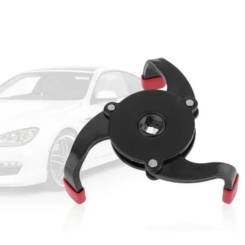 

3-Jaw Oil Filter Wrench Remover Hand Tools Parts Car Adjustable 3/8 Inches Replacement