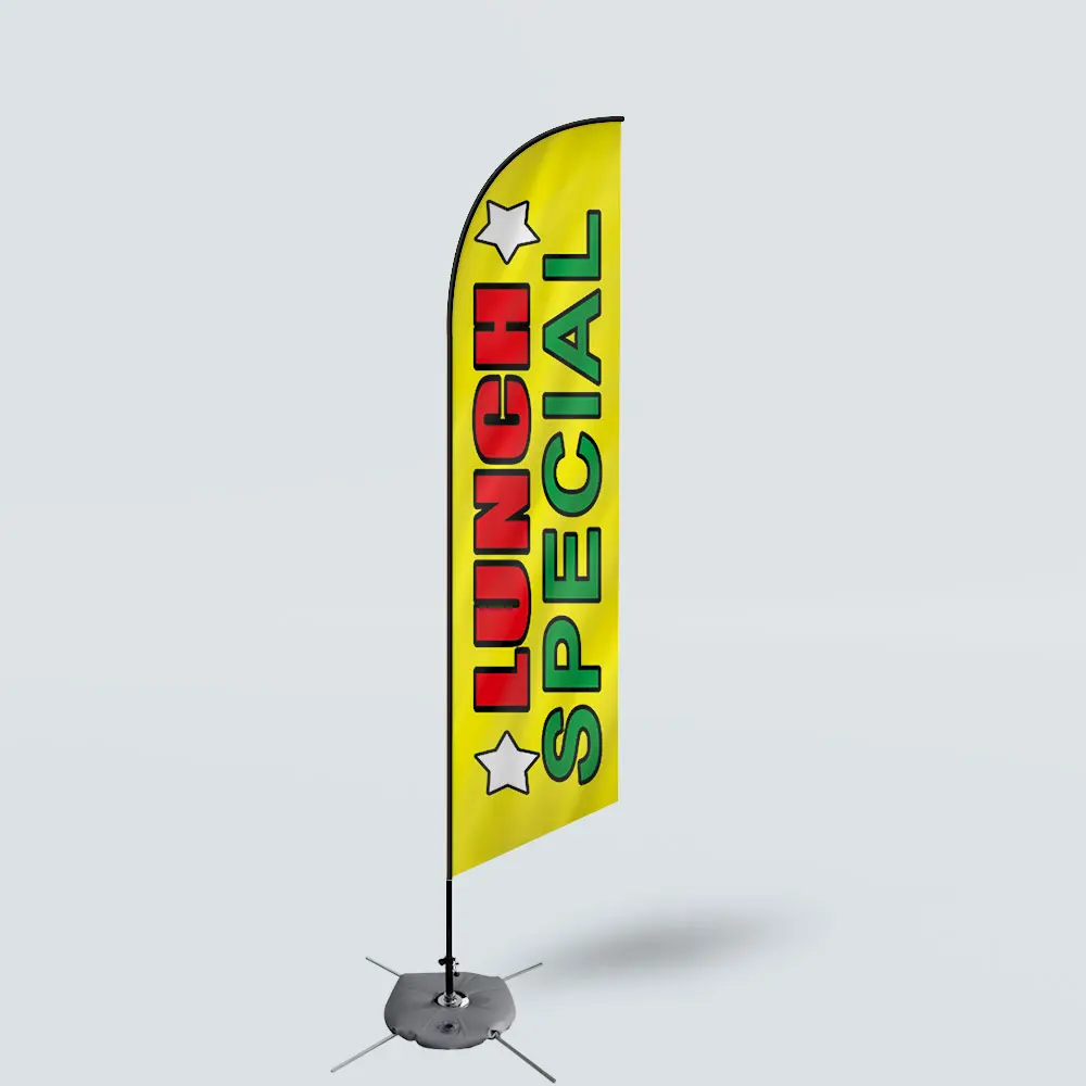 Nach Gestrickte Polyester Pool Lieferanten Ru Parkplatz Schiff Hier Strand Banner Outdoor Mittagessen Besondere Feder Flagge