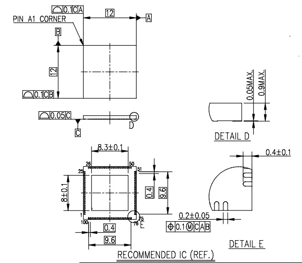 Wells-CTI QFN100Pin IC Test and Burn-In Socket, 0.4mm Pitch, 12x12mm Description Image.This Product Can Be Found With The Tag Names Computer Office, Industrial Computer Accessories, Servers Industrial Computer, Test socket