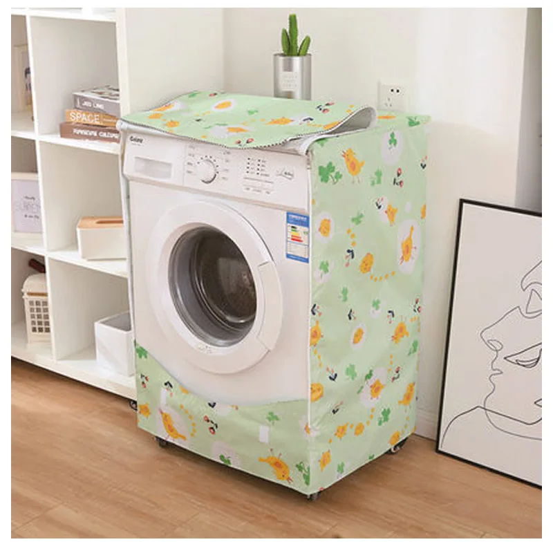 Чехол для стиральной машины SRYSJS с принтом Водонепроницаемый солнцезащитный