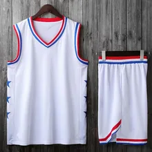 Индивидуальные США Для мужчин баскетбол в колледже форменная Одежда наборы обучение возврат быстросохнущая Детский Баскетбол Джерси
