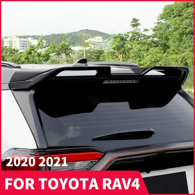 Спортивный спойлер на крышу заднего крыла для Toyota RAV4 XA50 2019 2020 2021 автомобильные
