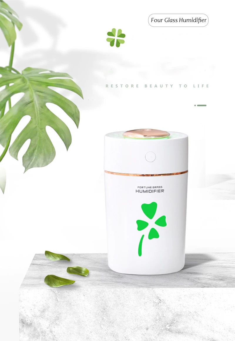 Aroma Essential Oil Diffuser USB Ultrasonic Air Humidifier Portable Mist Maker Air Purifier Aroma Atomizer With Night Light
