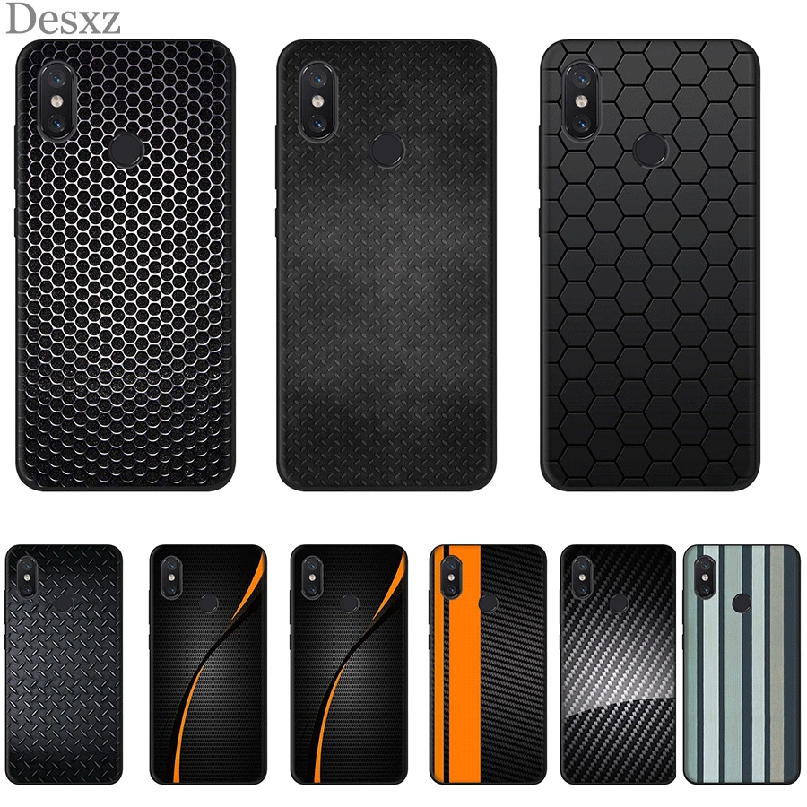 cheap Mobile Phone Case Silicone For Xiaomi Redmi GO 7 7A S2 K20 4A 4X 5A 5 6 6A Pro Cover Car Carbon Fibre Print Shell