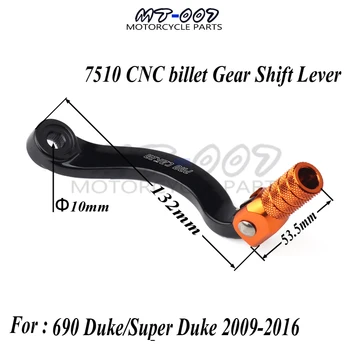 

CNC billet Gear Shifter Shift Lever for 690 Duke/Super Duke 2009 2010 2011-2016 Motocross Enduro Dirt bike free shipping