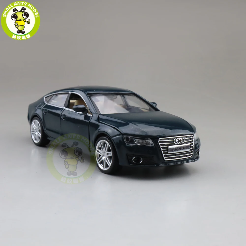 1/32 Audi A7 литая под давлением Модель автомобиля игрушки для детей Детское звуковое освещение Вытяните назад Подарки