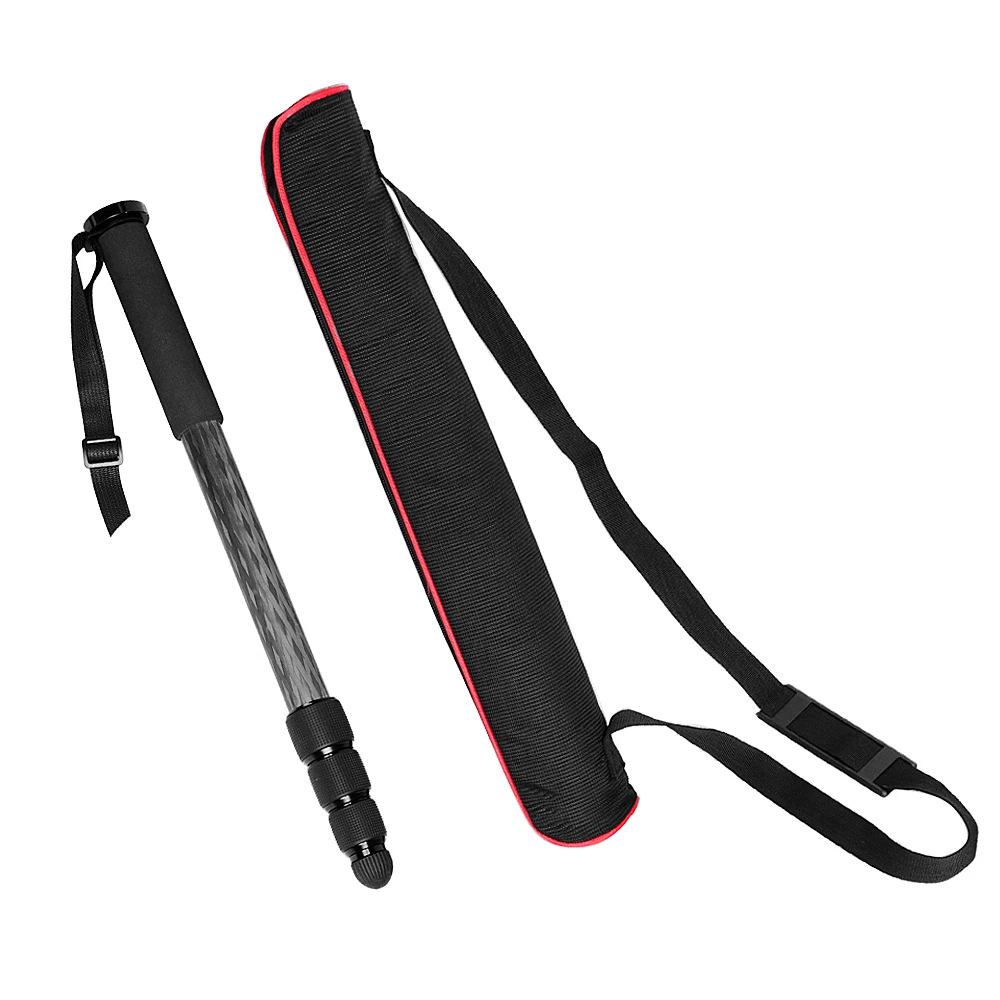 Telescopic Photography Monopod Portable Carbon Fiber Unipod Holder