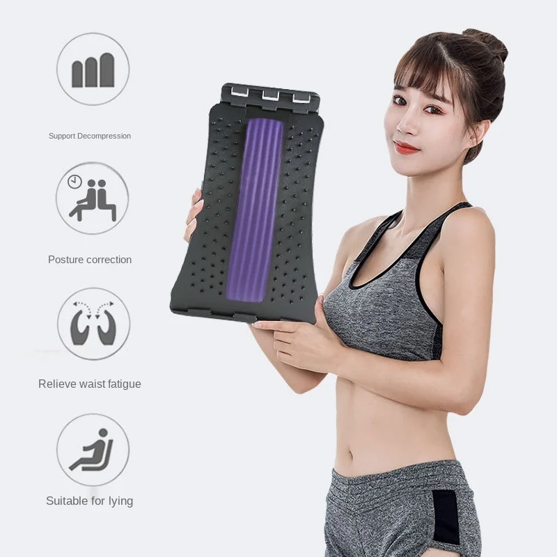 

15 Colors Lumbar Relief Back Massage Stretcher Magic Relaxation Back Support Stretching Equipment Spine Pain Relieve Massager