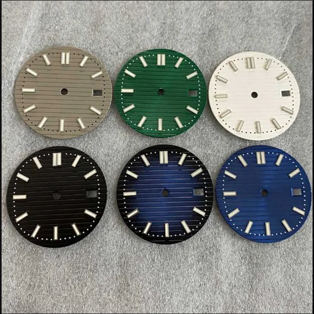 Watch Dial Watch Cases 30.5mm Watch Dial Nh35/36 Movement Luminous