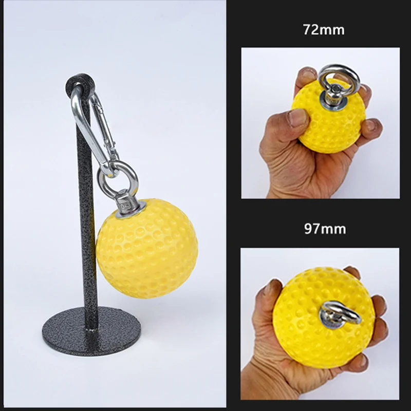 1 Set Practice Arm Muscle Grip Force Ball Training Pull Up Power Ball Hold Grips Training Tool Strength Conditioning Workouk