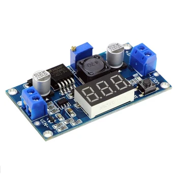 

LM2596 DC-DC Adjustable Step-Down Module With Voltmeter Display PowerRegulator
