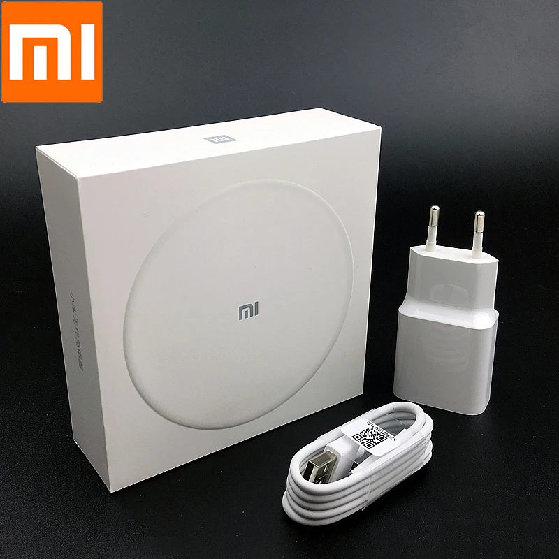 

XiaoMi qi Wireless Charger Original QC 3.0 Fast Charge adapter For mi mix 2s 9t se cc9 k20 pro redmi note 7 pro iphone 8 X XS XR