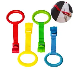 Anneau de traction pour bébé, 1 pièce, ceinture de tissage, anneau de suspension, pendentif, jouets, usage général 