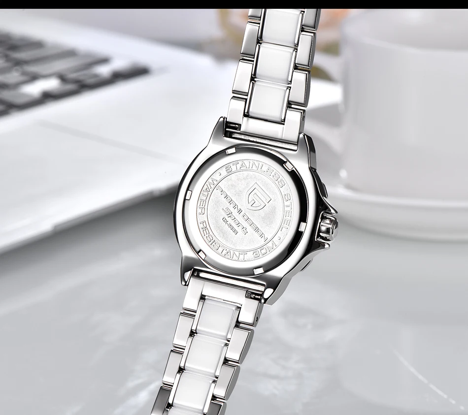 Pagani Дизайн брендовые керамические женские водонепроницаемые кварцевые часы женские роскошные женские часы Relogio Feminino