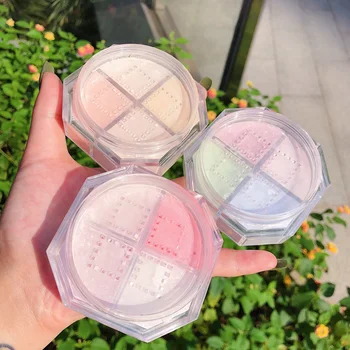 

Silky Smooth Pressed Powder Oil Control Matte Makeup Setting Loose Powder Pores Invisible Natural Texture Concealer Cosmetic