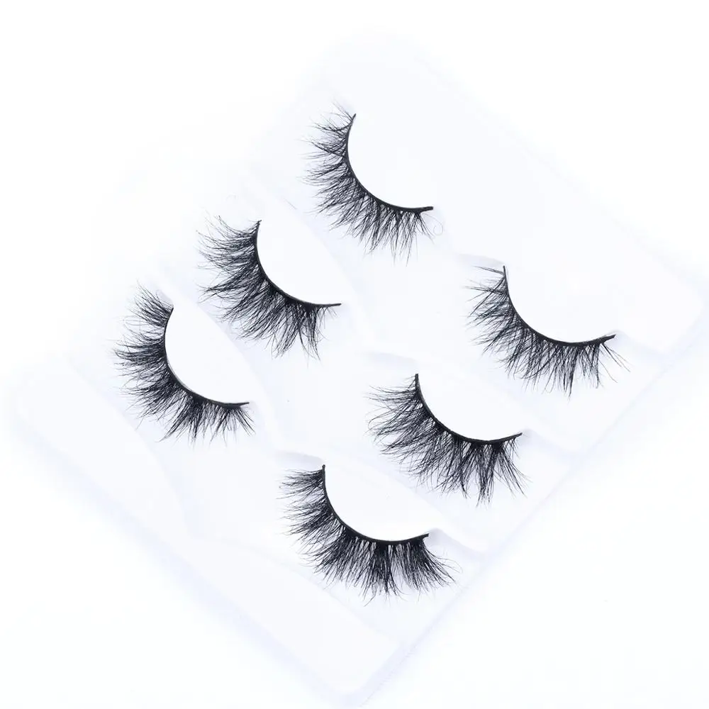 25 мм 3D норковые полноразмерные ресницы Объемные пушистые натуральные длинные