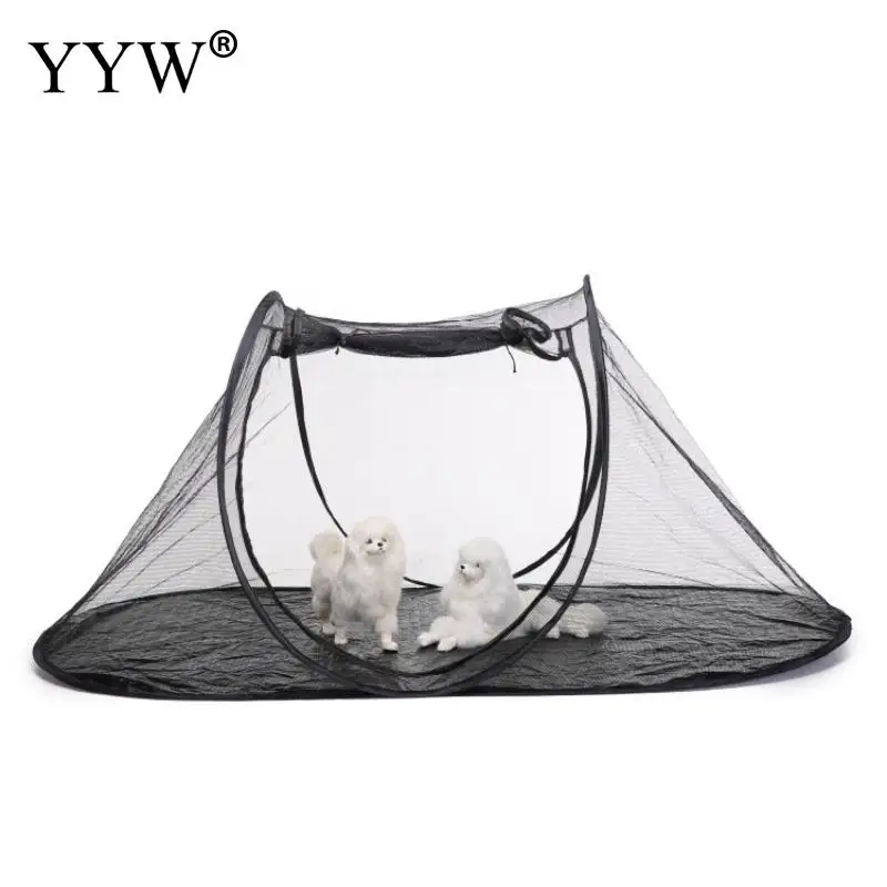 

Dog Cage Foldable Storage Outdoor Pet Tent Cat Dog Travel Pet Cage Mesh Fabric Pet Bed Transparent Portable Cage Pet Products