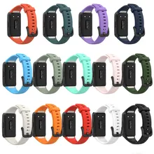 

Soft Silicone Sport Straps For Huawei Honor Band 6 Replacement Wristband Bracelet For Honor Band 6 Watch Strap