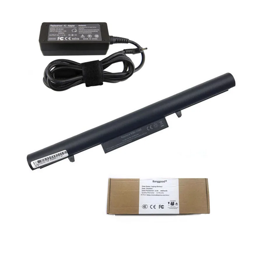 2200 мА/ч SQU-1303 ноутбук Батарея + 19V 2.1A AC Зарядное устройство для ASUS 916Q2238H 916Q2203H Q480S-i7