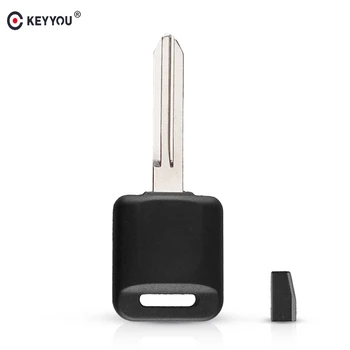 

KEYYOU Hight Quality Ignition Chipped Transponder Key Car shell case Fob For Nissan with Chip 46 ID 46 Free Shipping