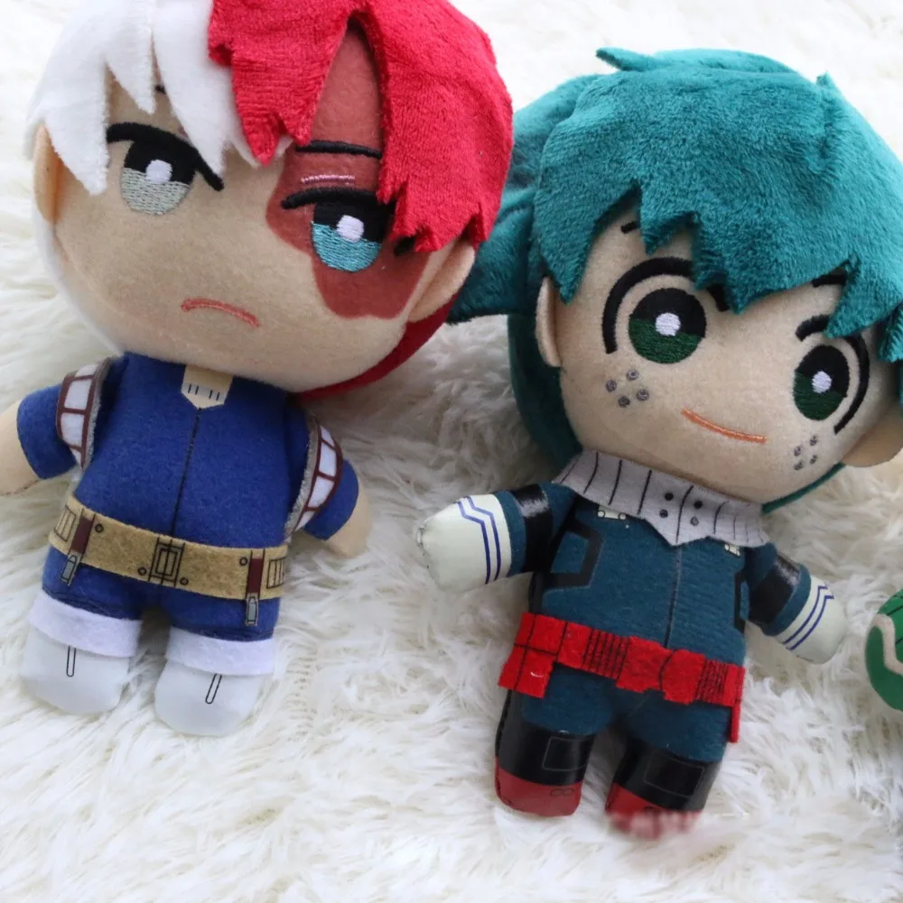 Плюшевый кулон в форме куклы Deku из мультфильма «Мой герой», багуко Todoroki Shoto, милый подарок, хлопковые заполненные игрушки для детей