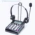 Кристальные кнопки вызова центр Dialpad гарнитура Черный телефон с регулируемой громкостью и ЖК-яркость, повторный набор для офиса, дома - изображение